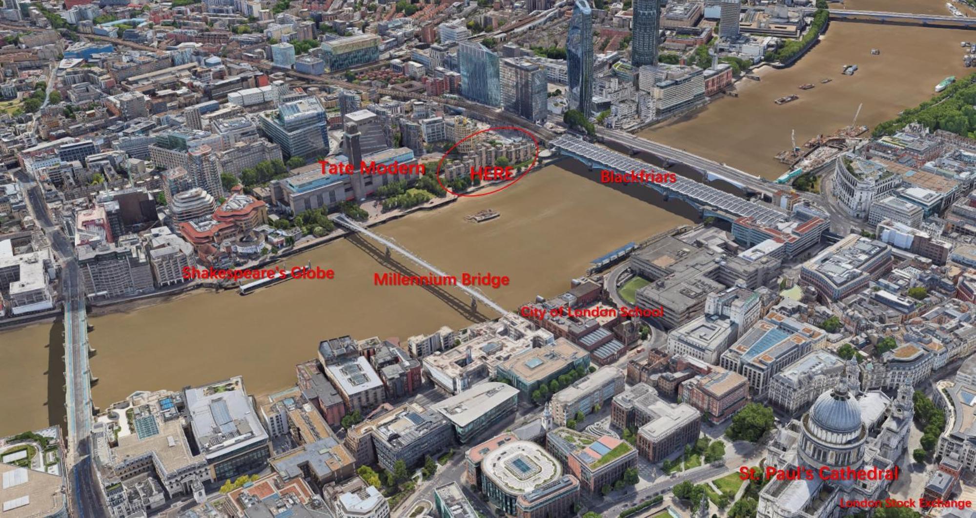 Great River Thames View Entire In The Most Central Apart-hotel Londres